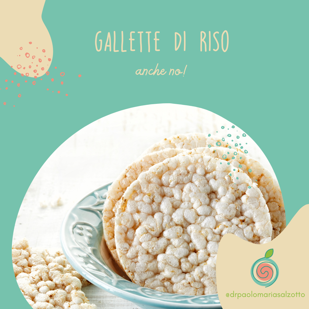 Gallette di riso: anche no!